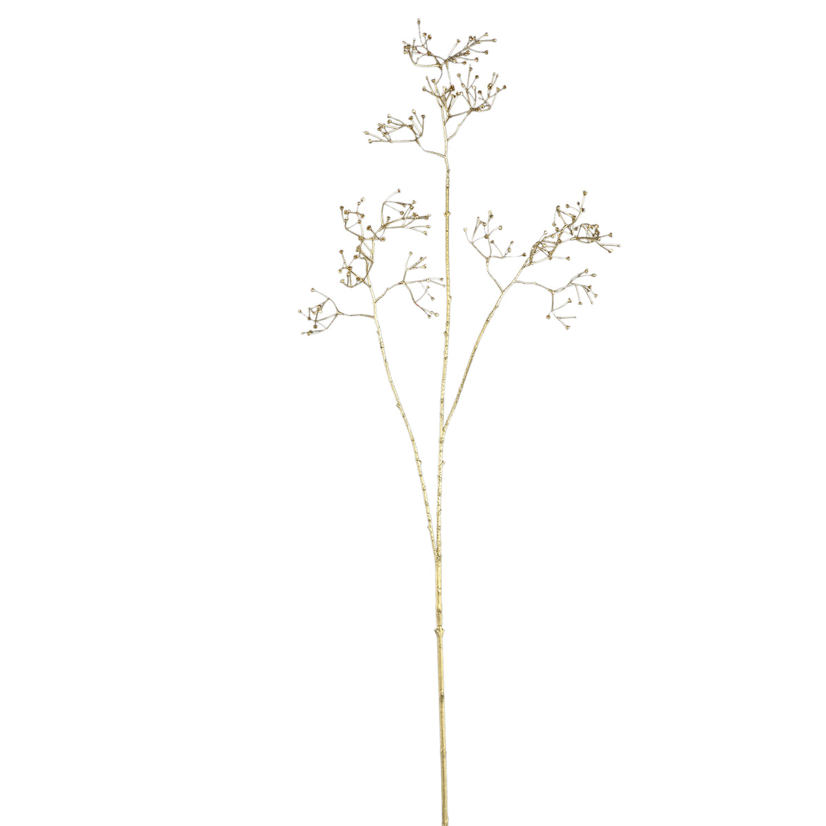 Kunstblume Schleierkraut Champagnerfarbend