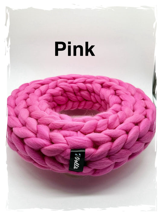 Wollkranz Pink