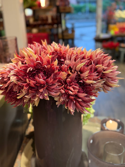 Seidenblume/Kunstblume Dahlie  Beere