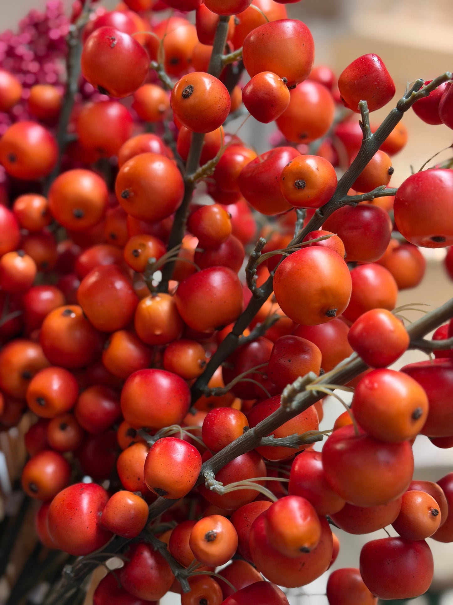 Apfelzweige künstlich