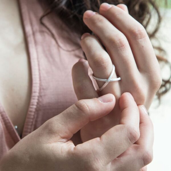 Susi Cala  A Kind of Magic Cross Ring Silber