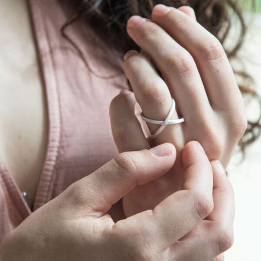 Susi Cala  A Kind of Magic Cross Ring Silber