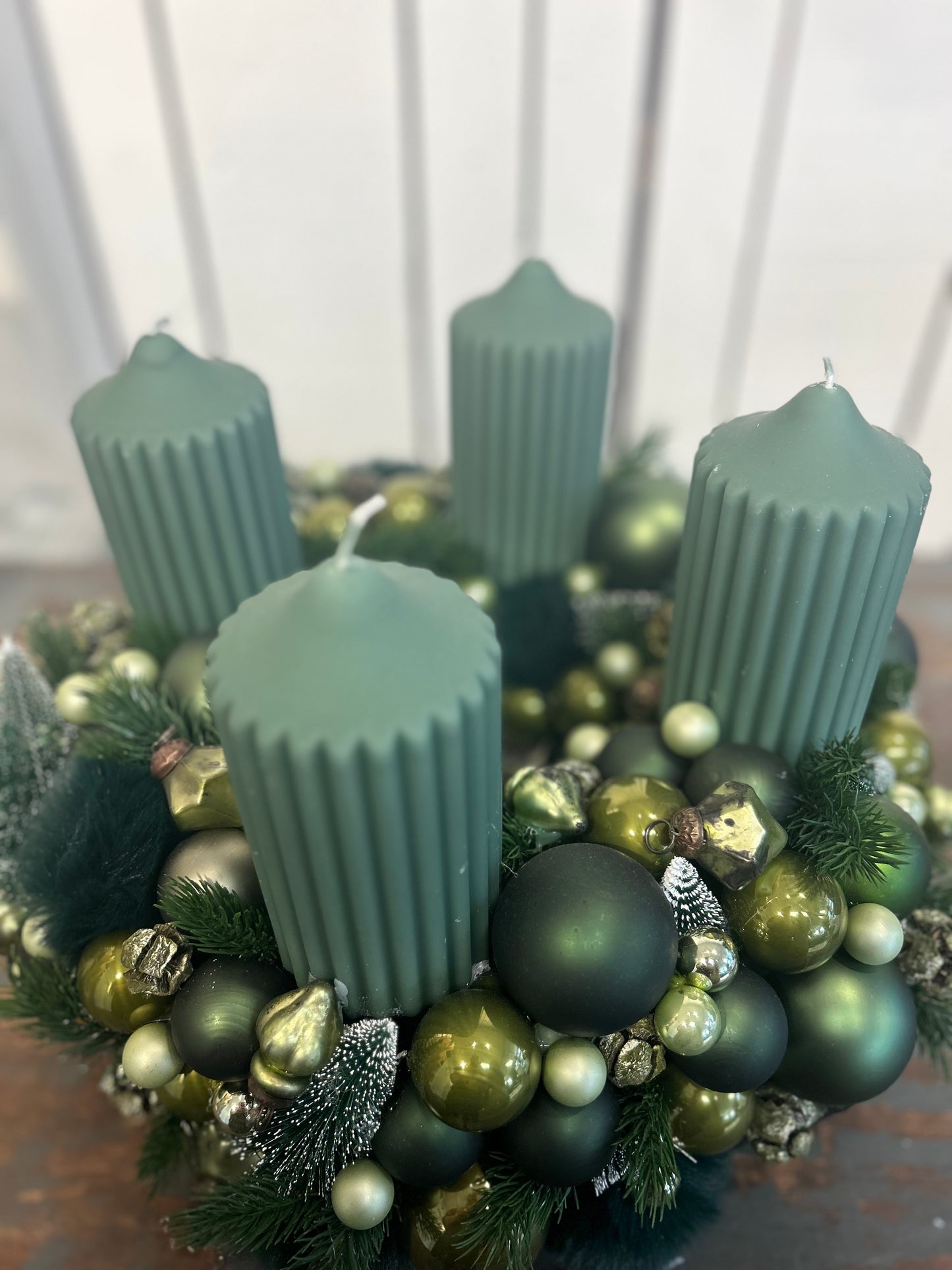 Adventskranz "Carina" Dunkelgrün