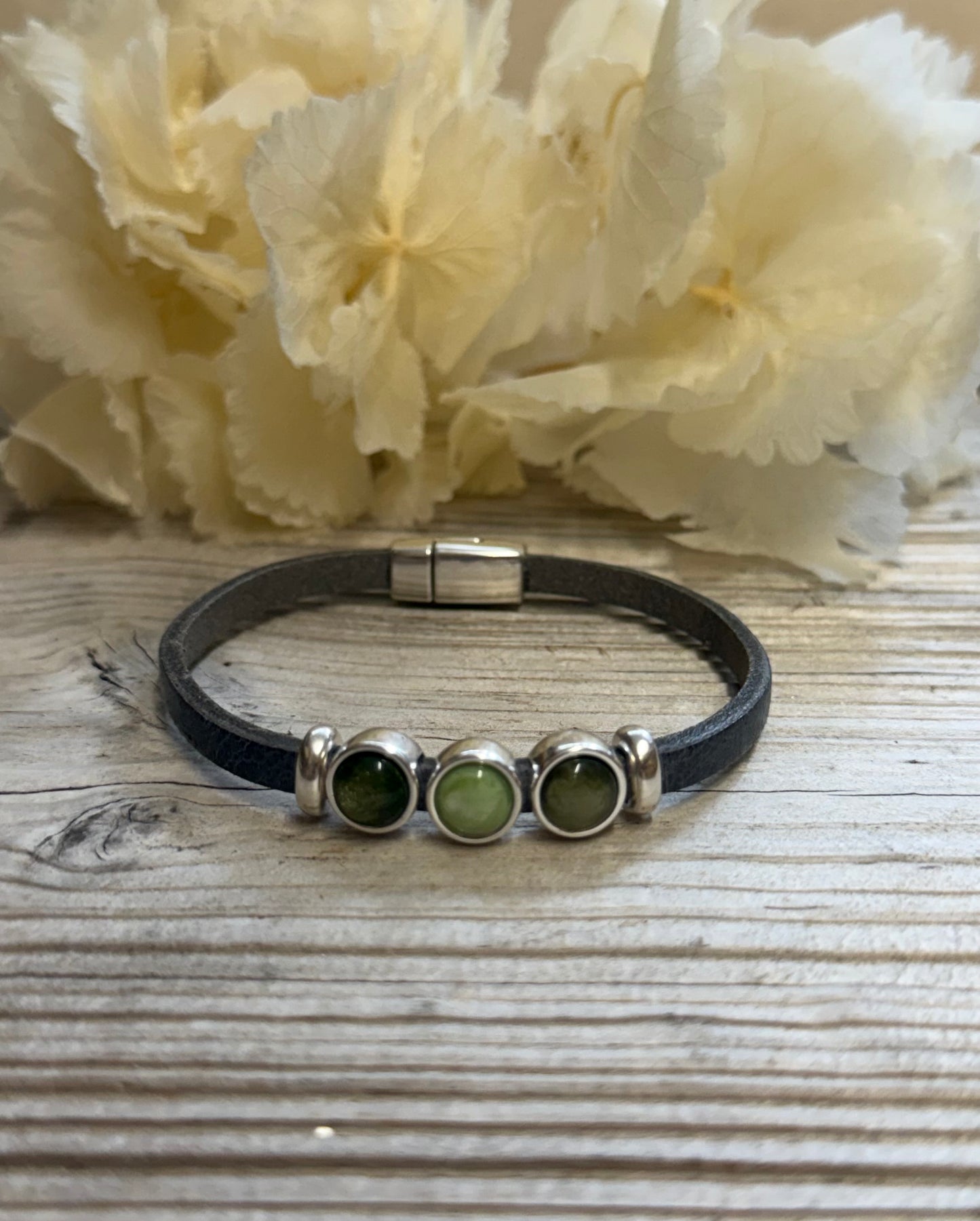 Armband Milo Grün in verschiedenen Größen