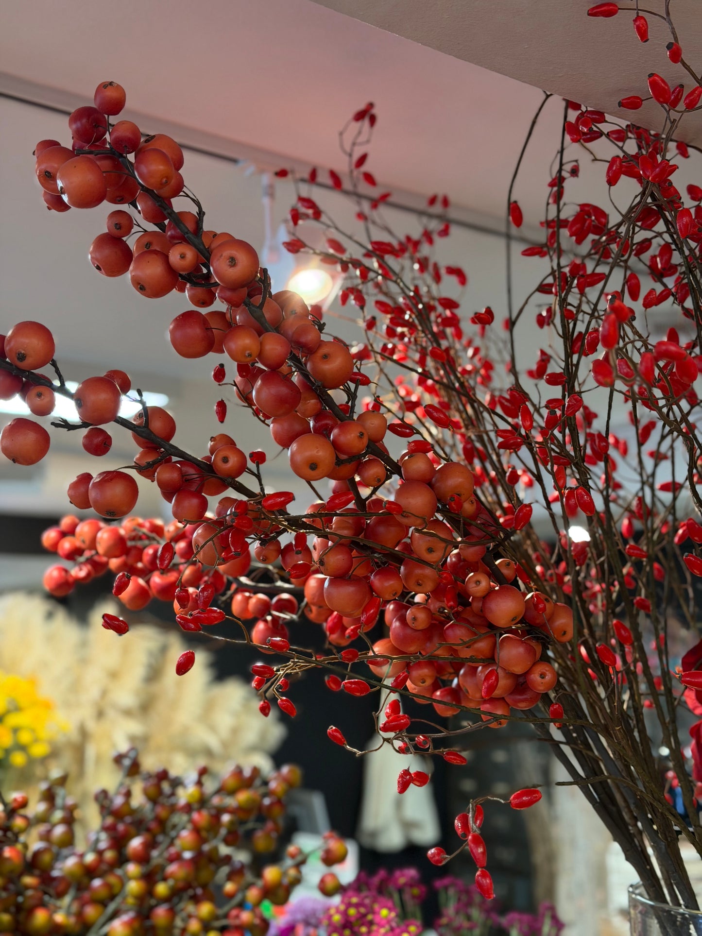 Apfelzweige künstlich