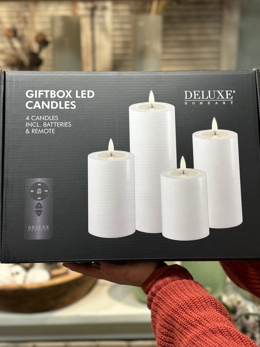 LED Deluxe Set Box weiß