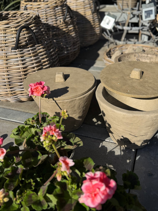 Gartenkunst Deckel für den Sylt Topf/ Outdoor Kerze Lieferbar ab 1.6.26