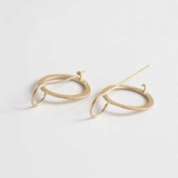 Susi Cala  Aretes Hippies Ohrringe vergoldet