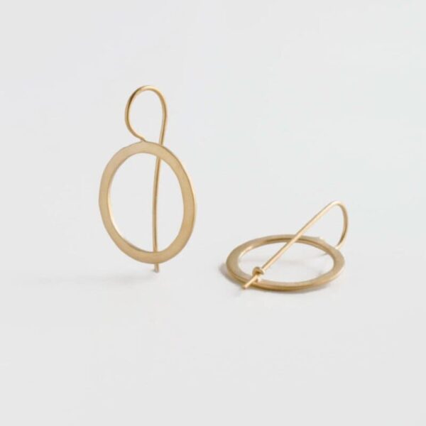 Susi Cala  Aretes Hippies Ohrringe vergoldet