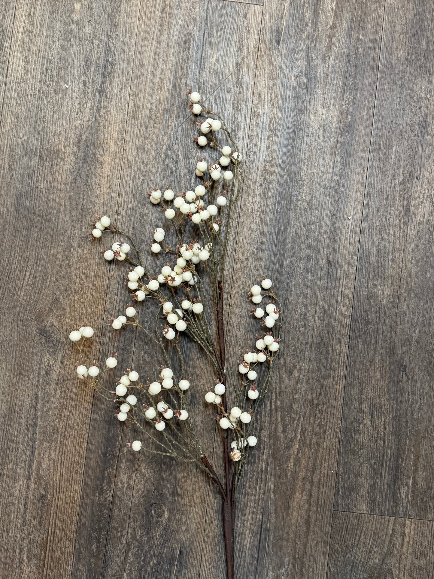 Seidenblume/Kunstblume Schneebeere XL