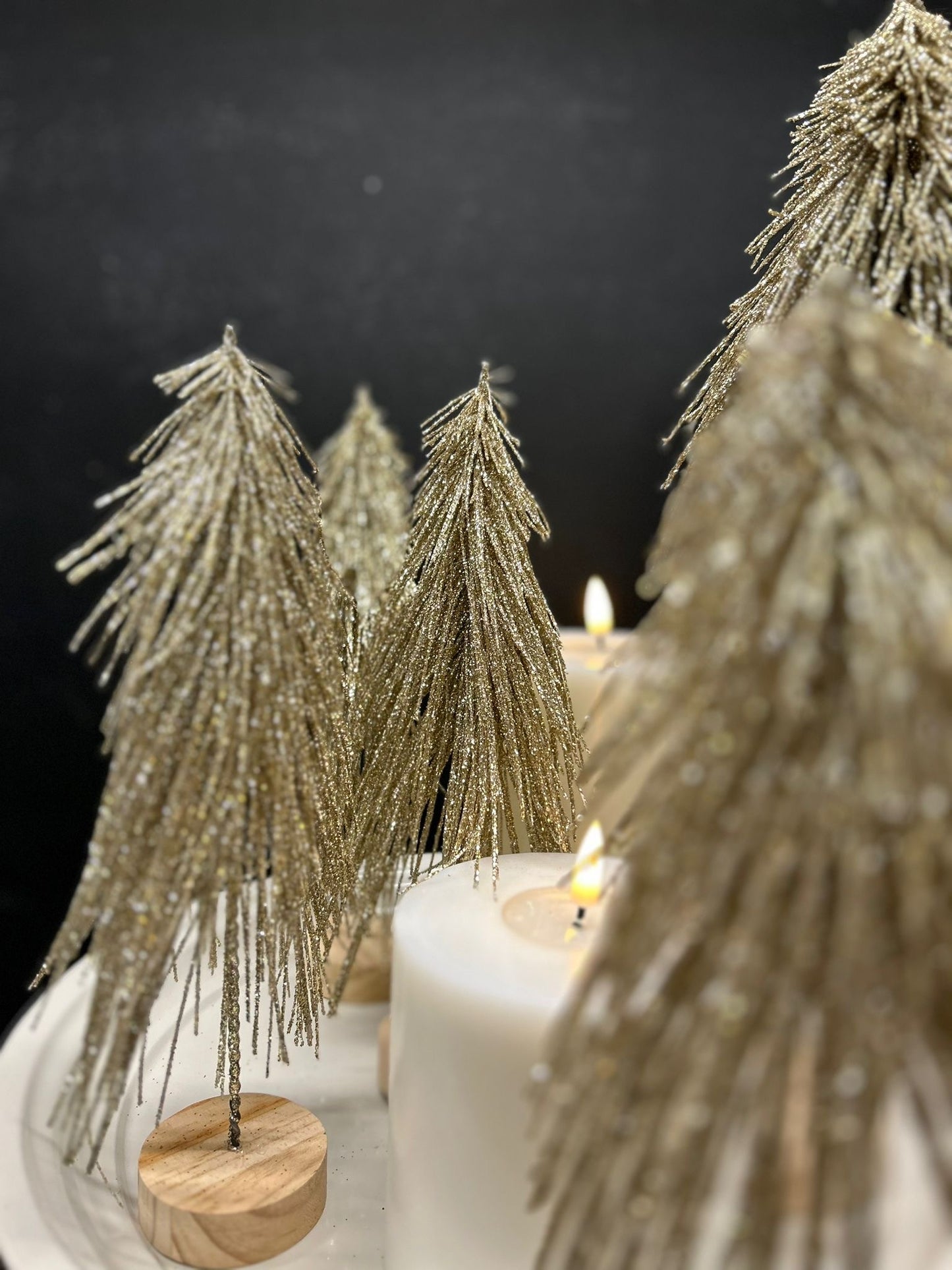 Tannenbaum Glitzer Einzelstück