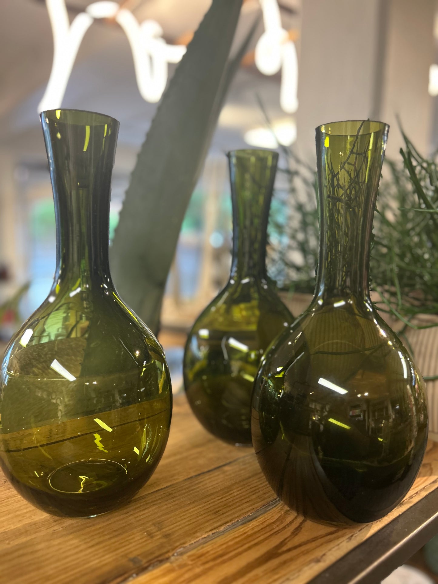 Flaschenvase Grün