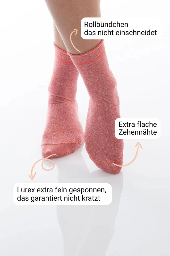 Socken Dailysocks Chloe Pink