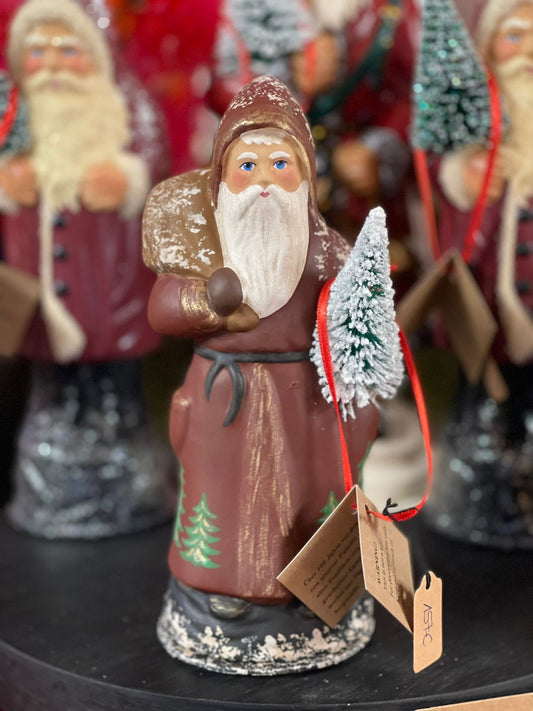 Nikolaus Nostalgie (Tanne auf Mantel)