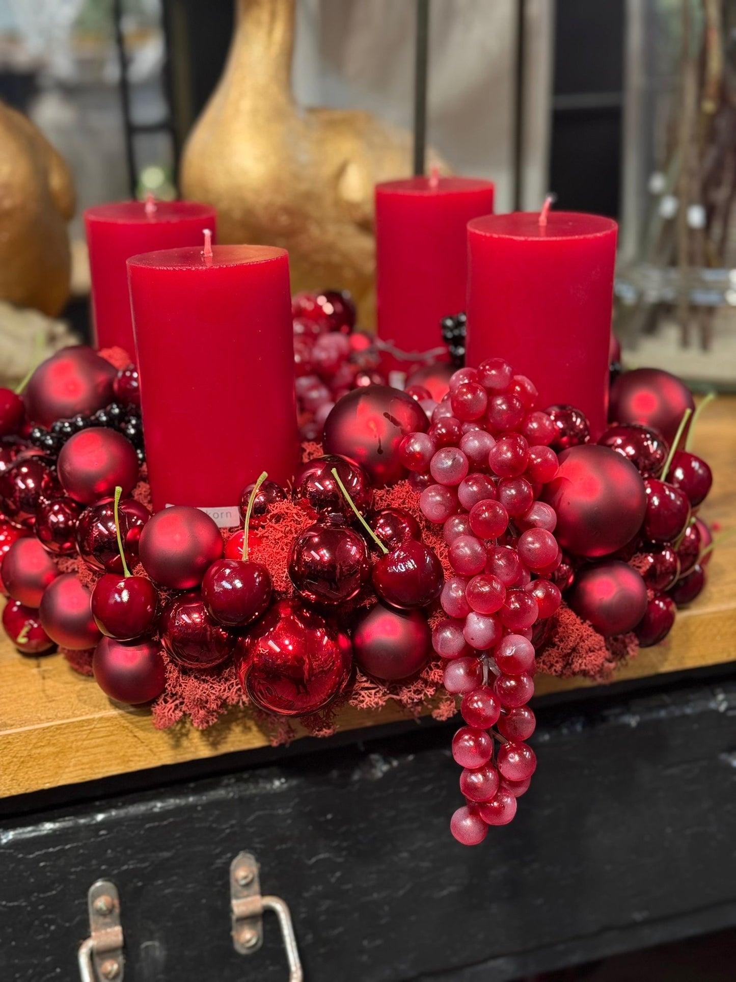 Adventskranz Cherry