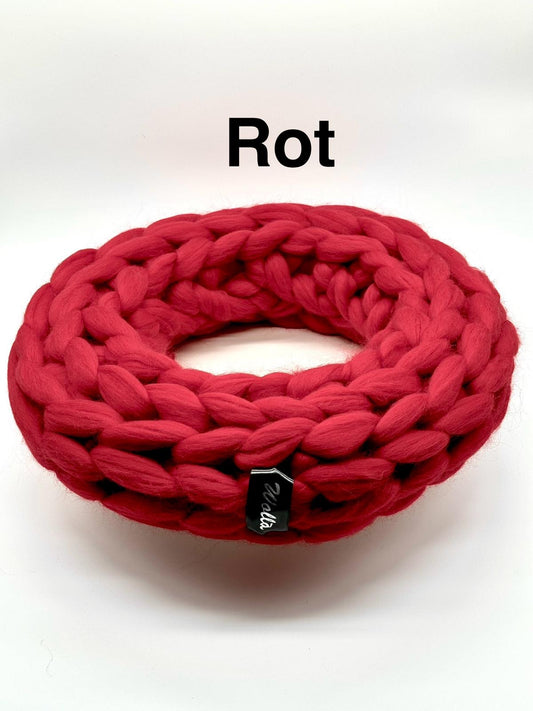 Wollkranz Rot