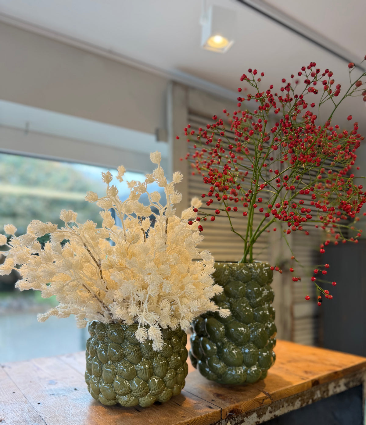Vase Eicheln in zwei Größen