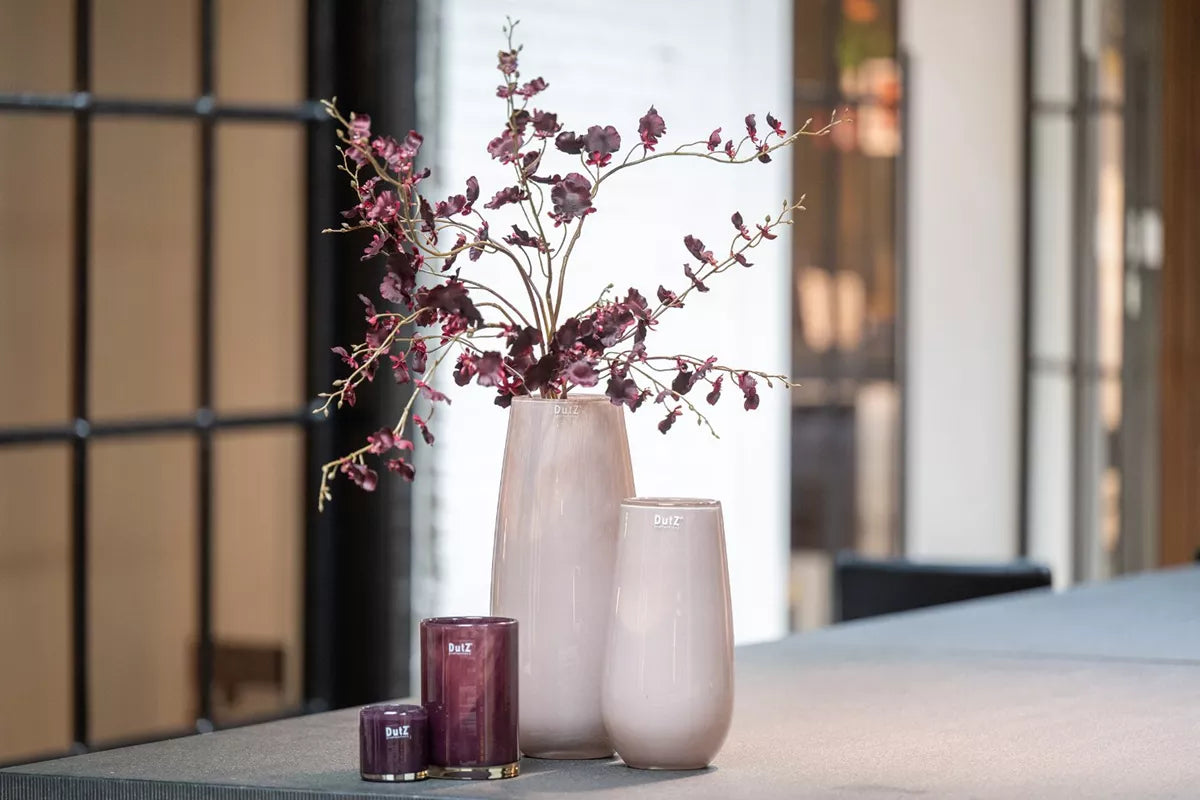 DutZ Vase Robert in Mauve drei Größen