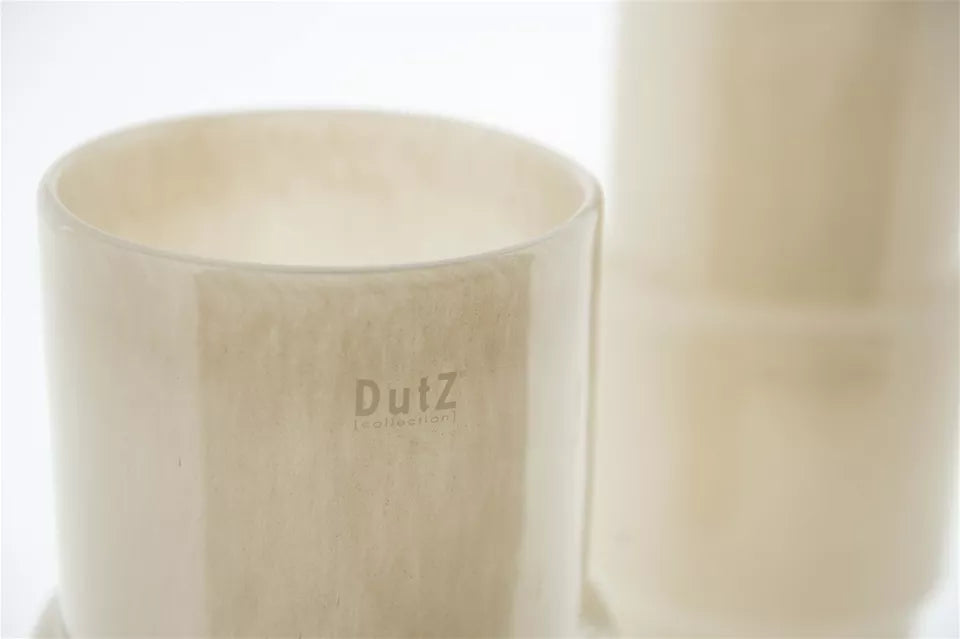 Vase FENN von DutZ in Beige