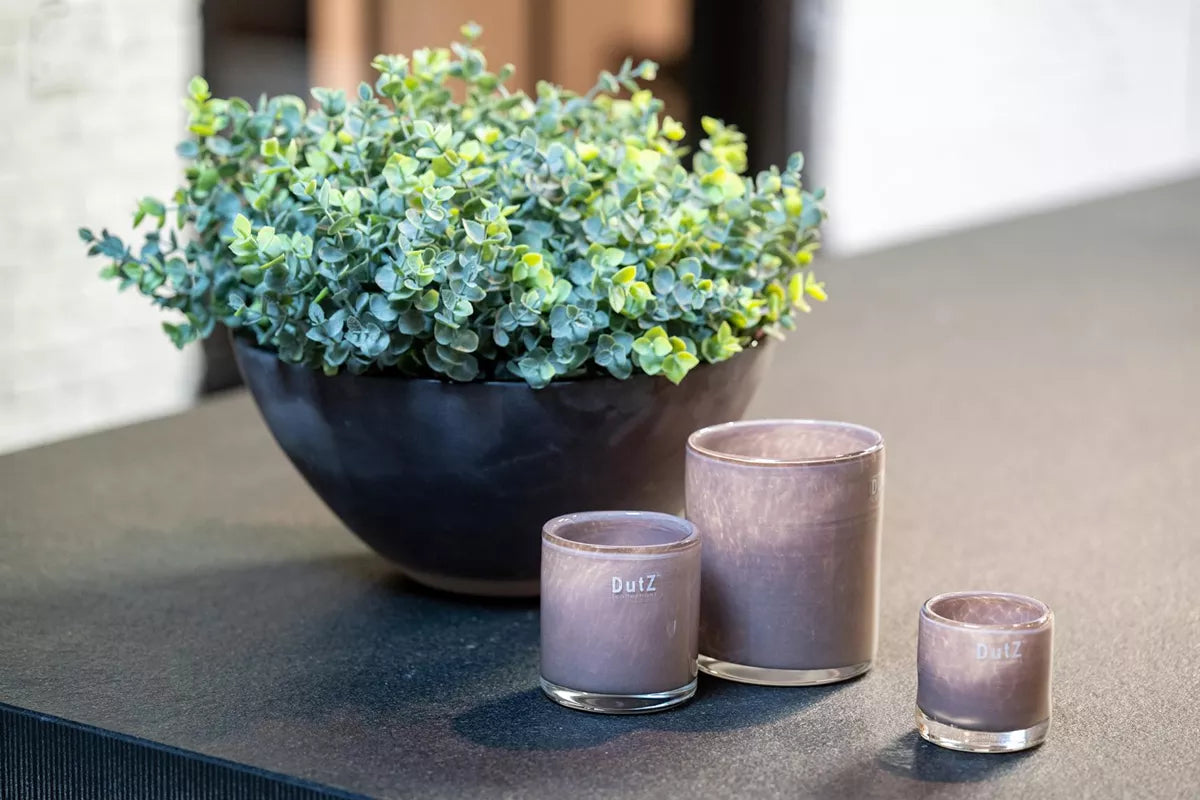 DutZ Vase/Windlicht Votive in Mauve