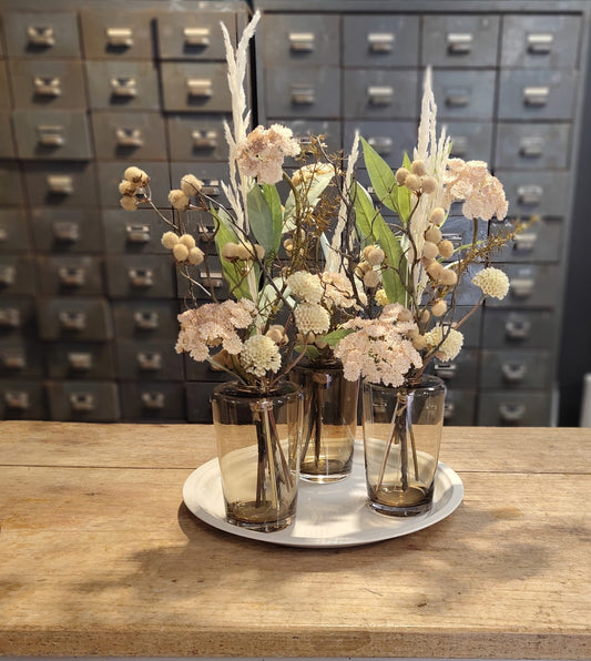 Seidenblumen Strauß ohne Vase