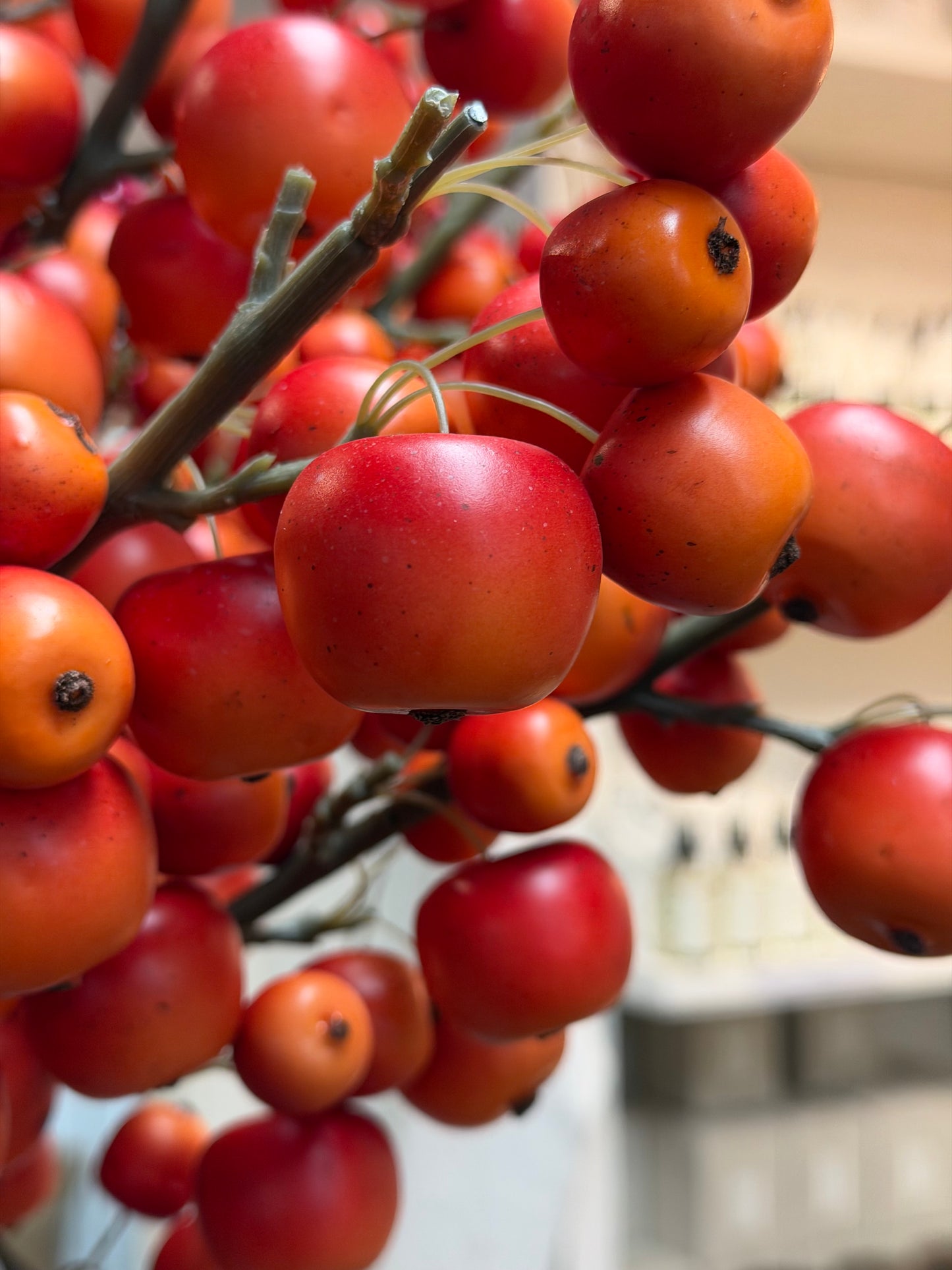 Apfelzweige künstlich