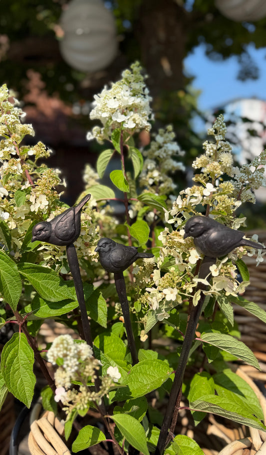 Gartenstecker Spatz