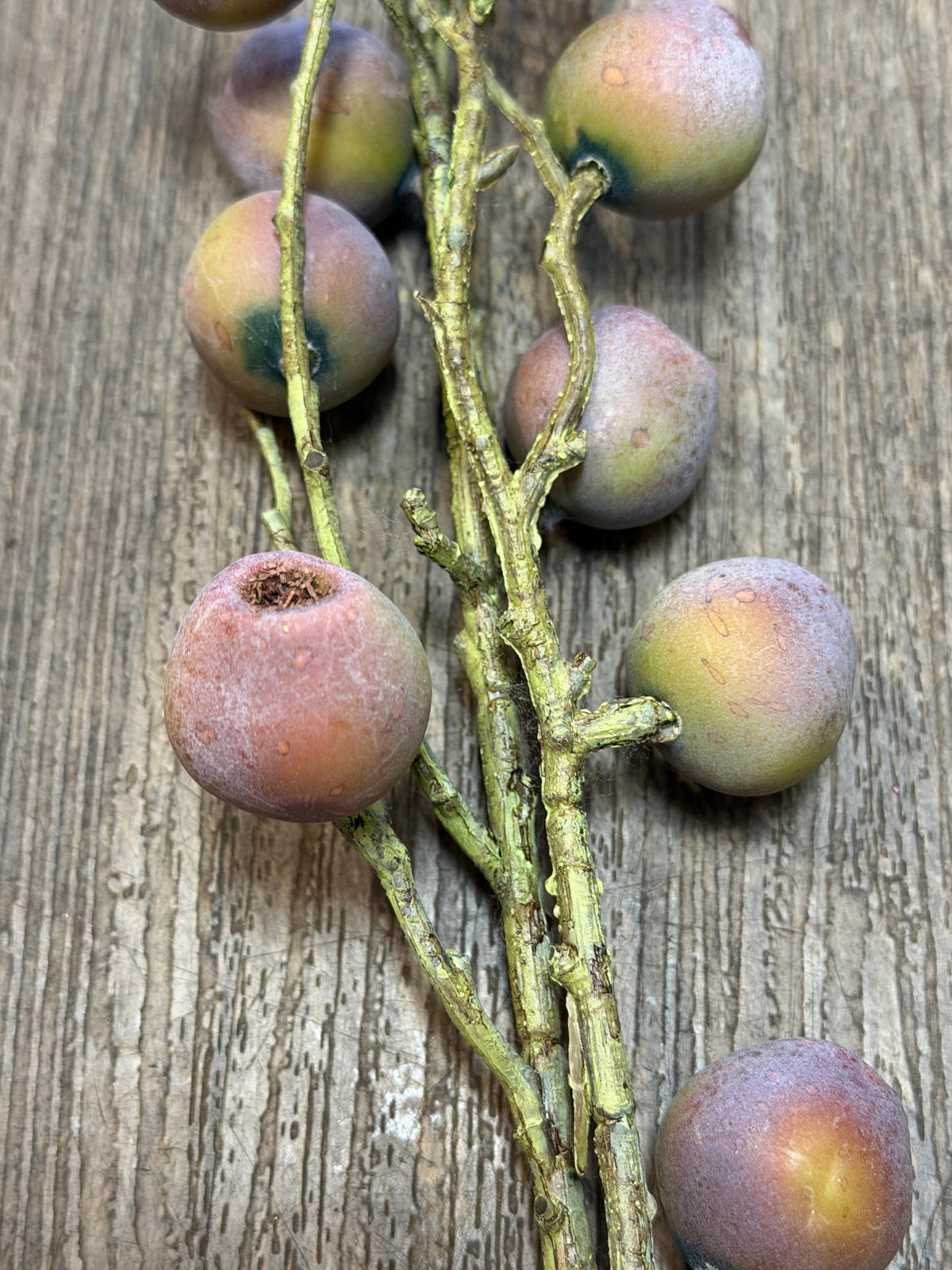 Seidenblume/Kunstblume Zweig mit Frucht