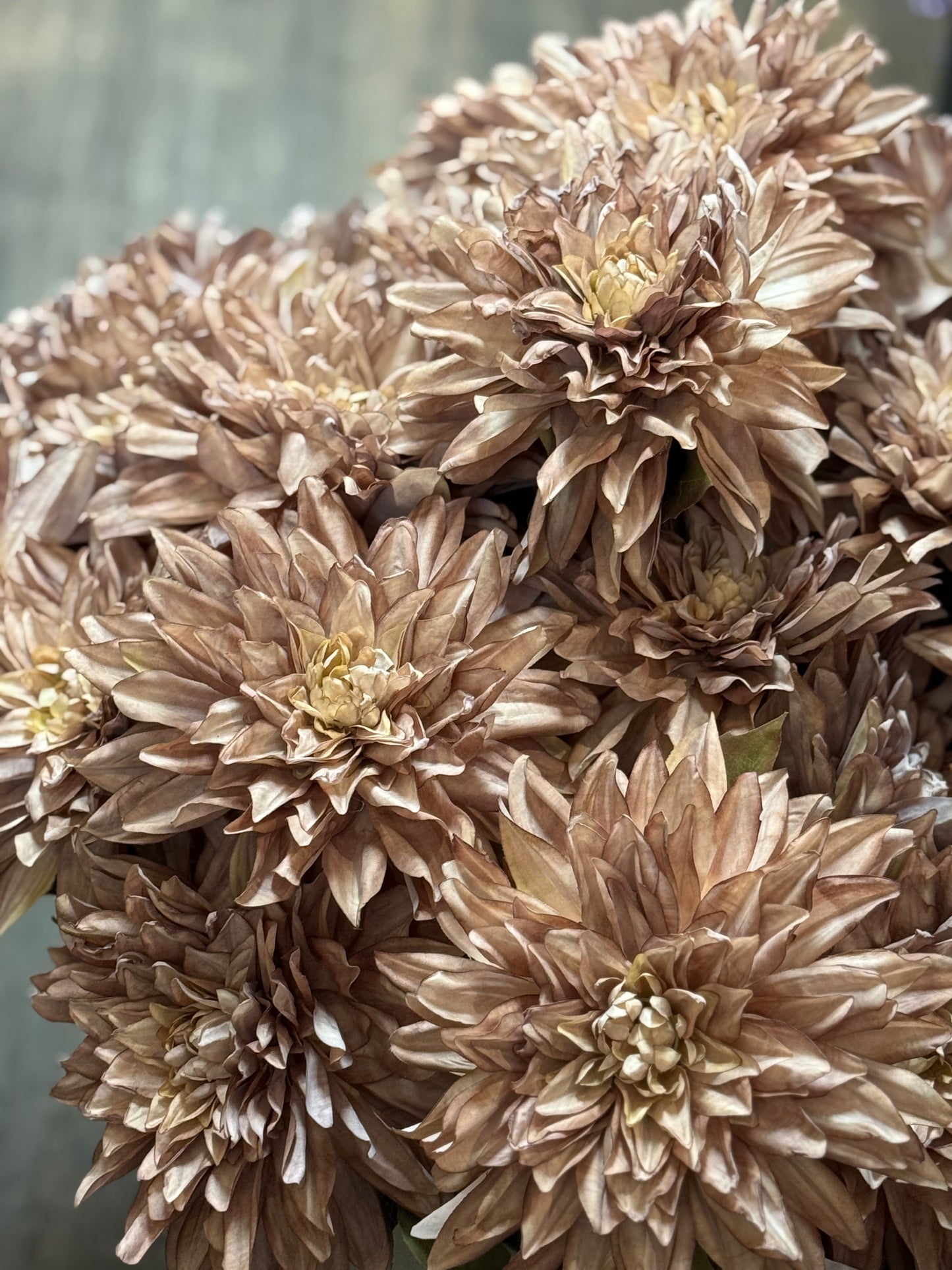 Seidenblume Dahlie XXL Blüte