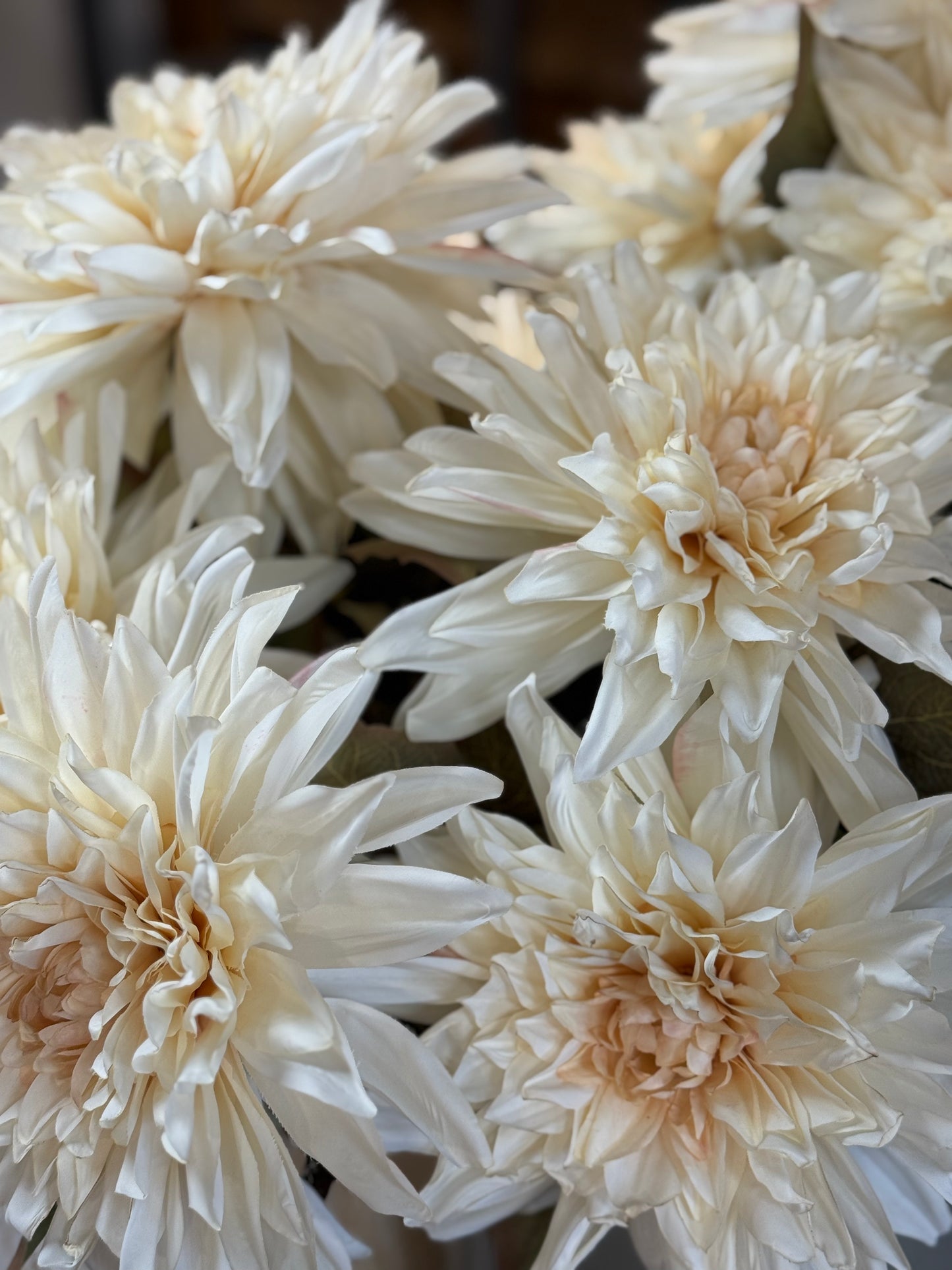 Seidenblume Dahlie XXL