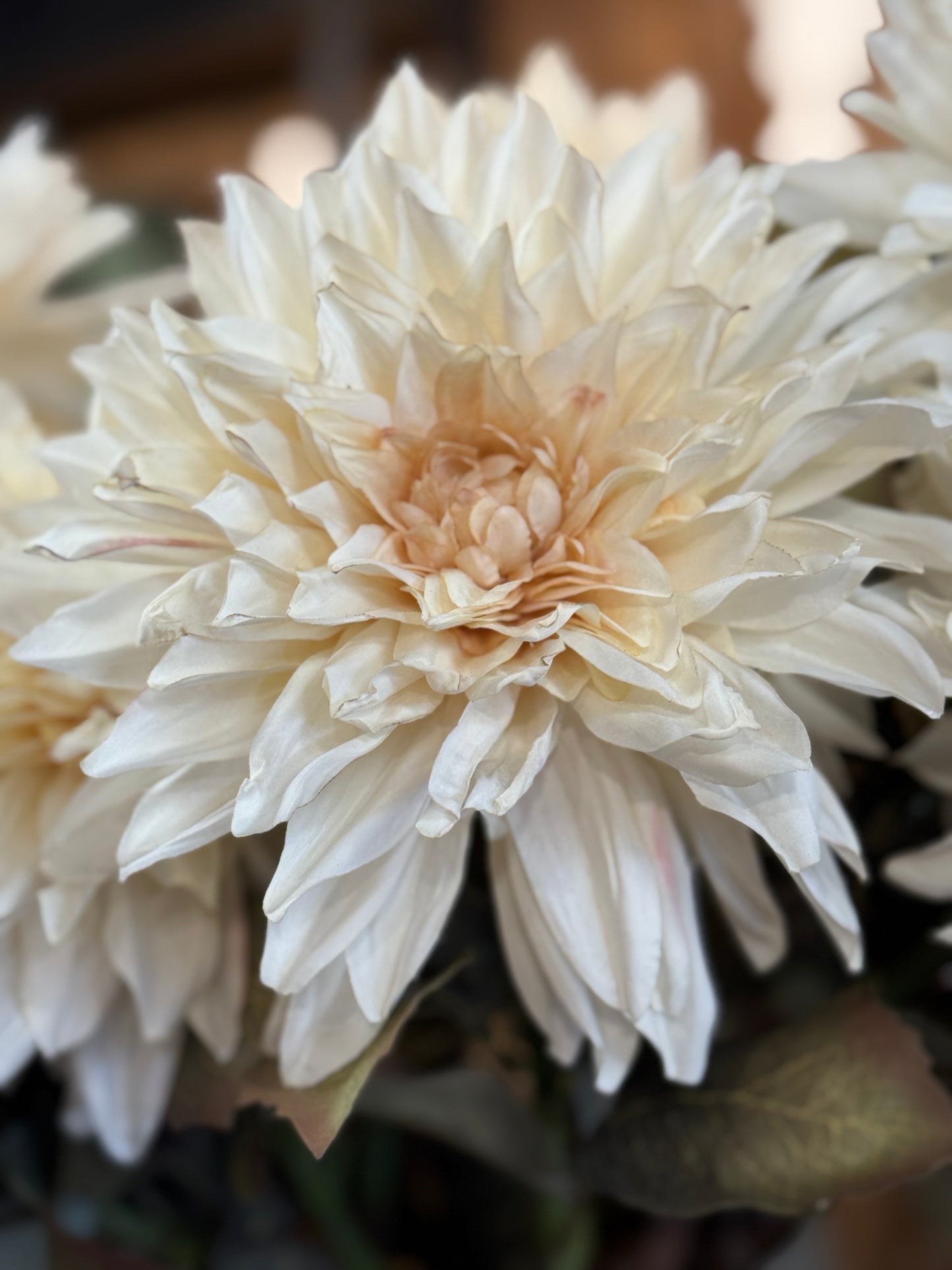 Seidenblume Dahlie XXL