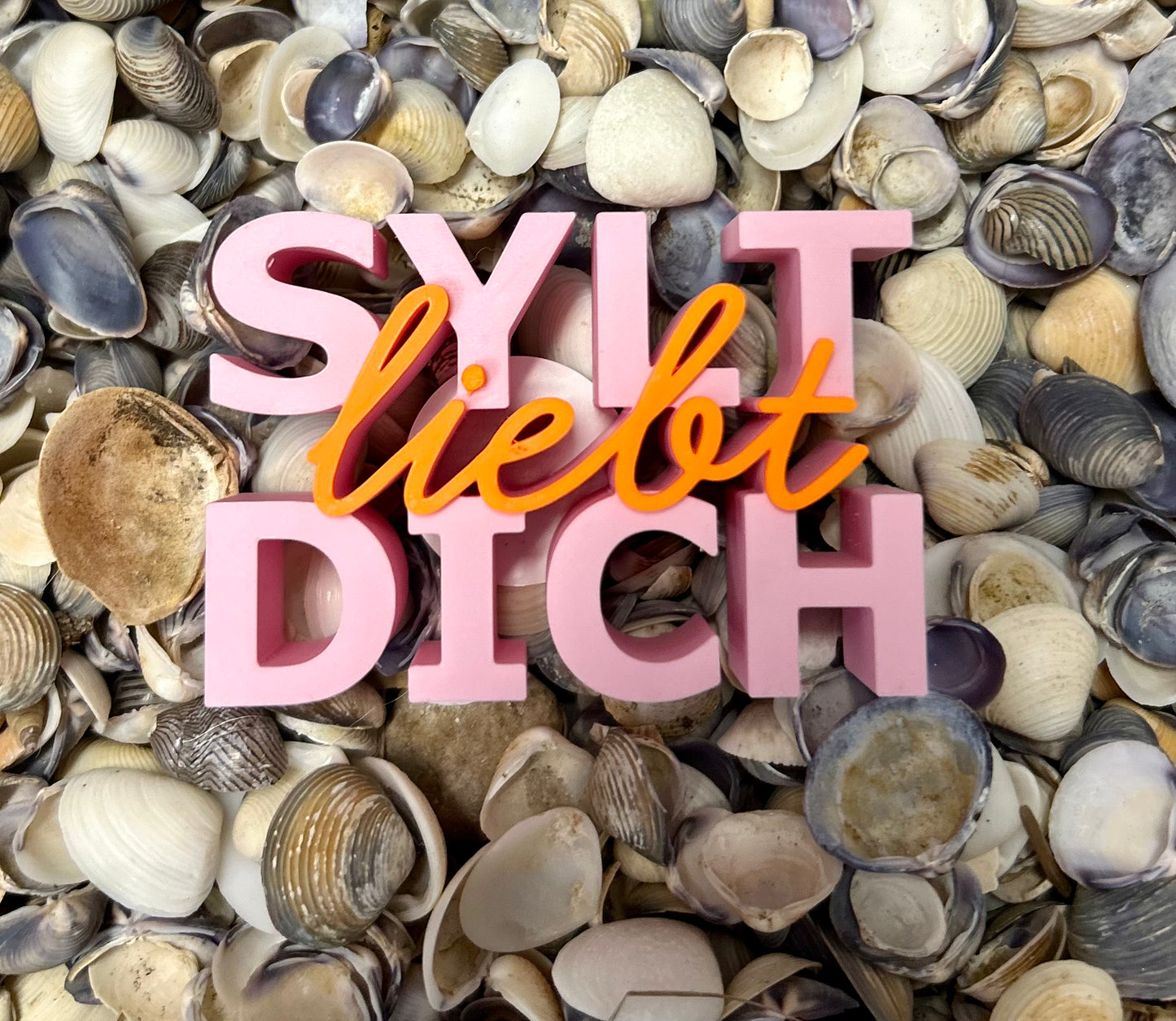 "Sylt liebt Dich " Aufsteller