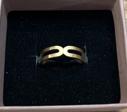 Susi Cala Rock&Soul Ring Silber vergoldet