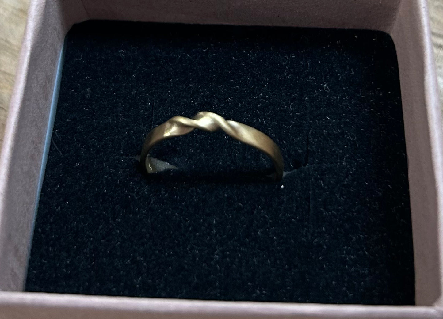 Susi Cala Twist&Shout Ring Silber vergoldet