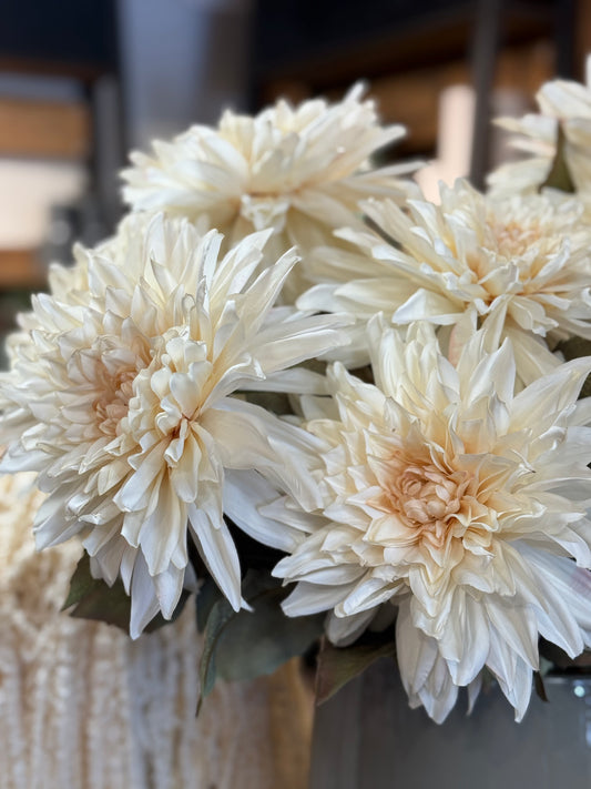 Seidenblume/Kunstblume  Dahlie XXL