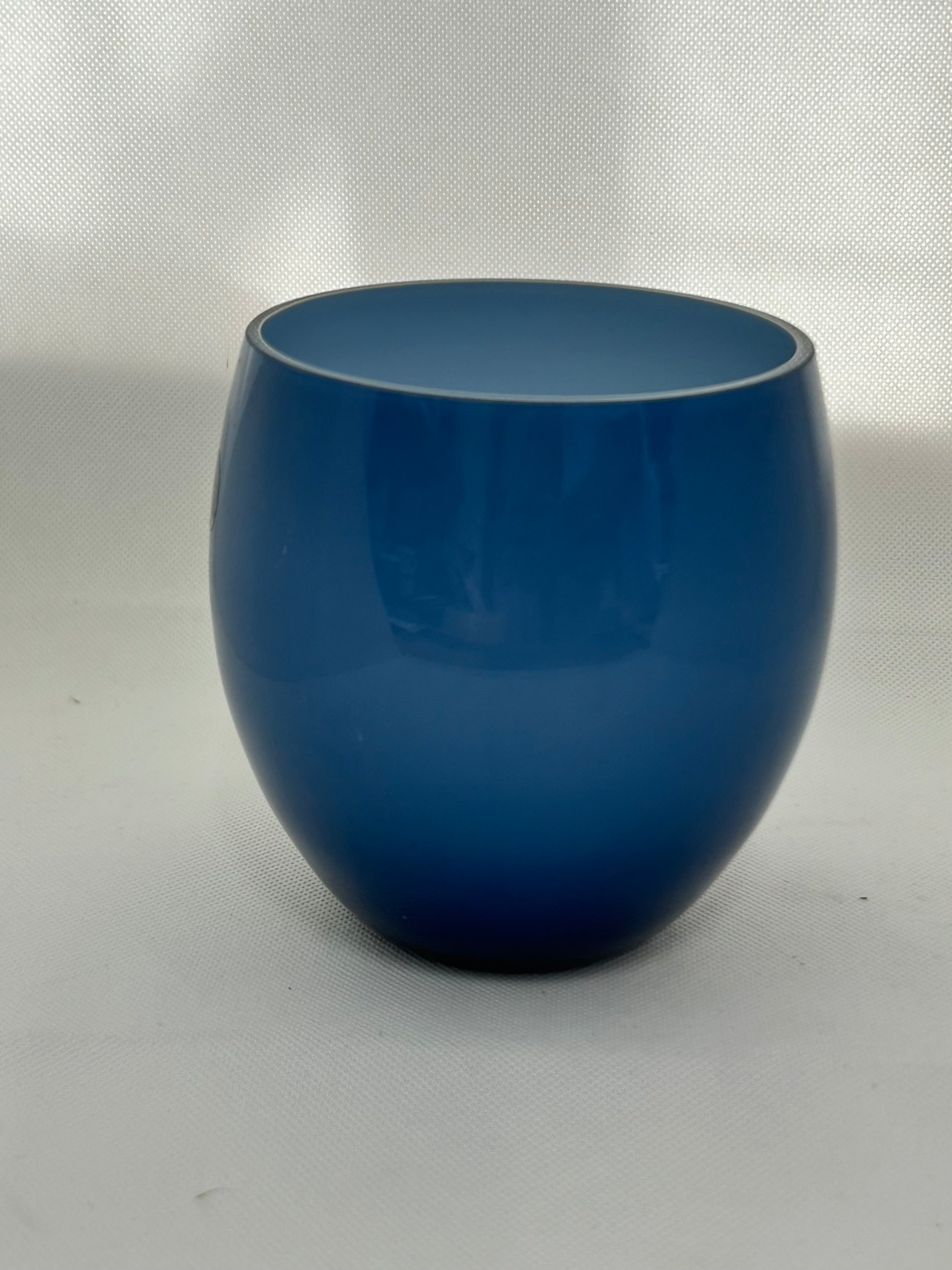Windlicht blau