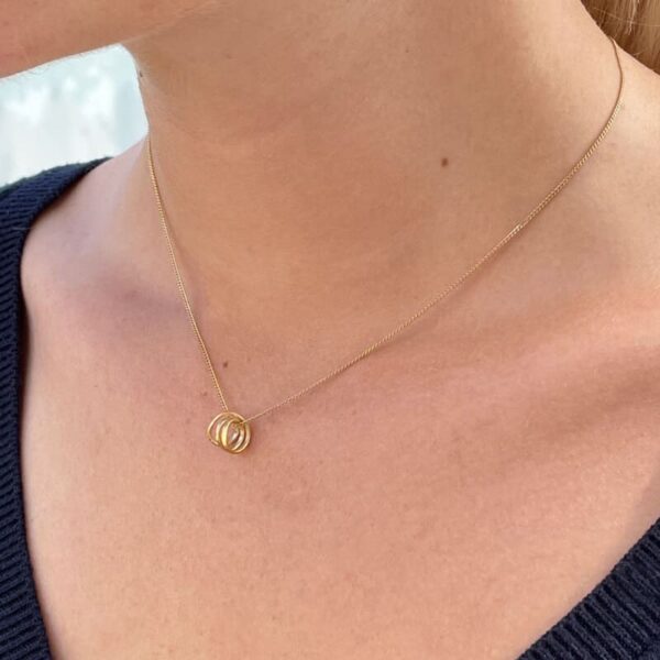 Susi Cala Gala S Kette Sterling Silber vergoldet