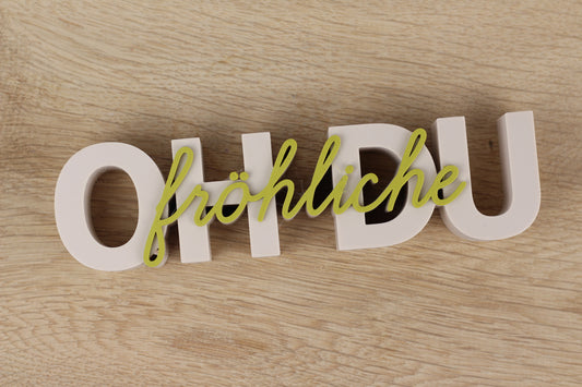 Oh du Fröhliche Aufsteller