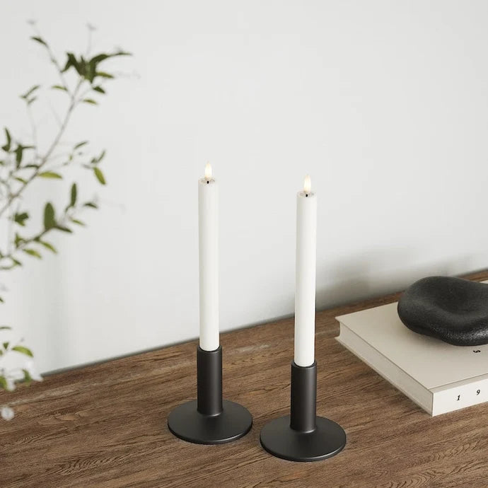 LED Stabkerzen Set  in Weiß von Deluxe
