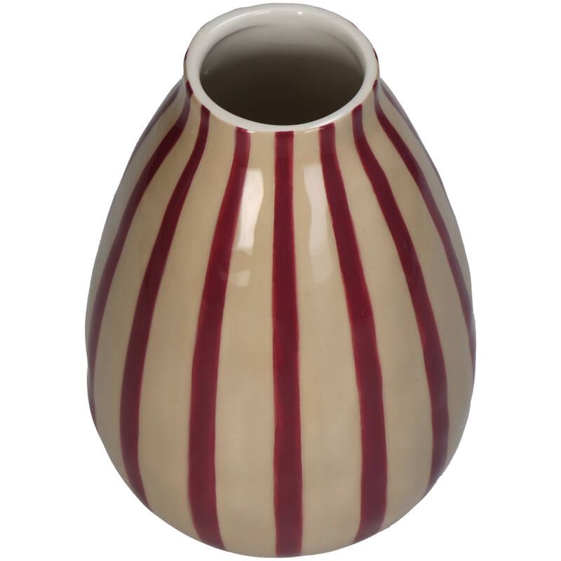 Vase Streifen Multi