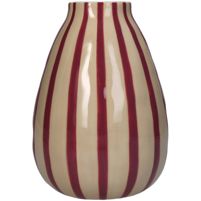 Vase Streifen Multi