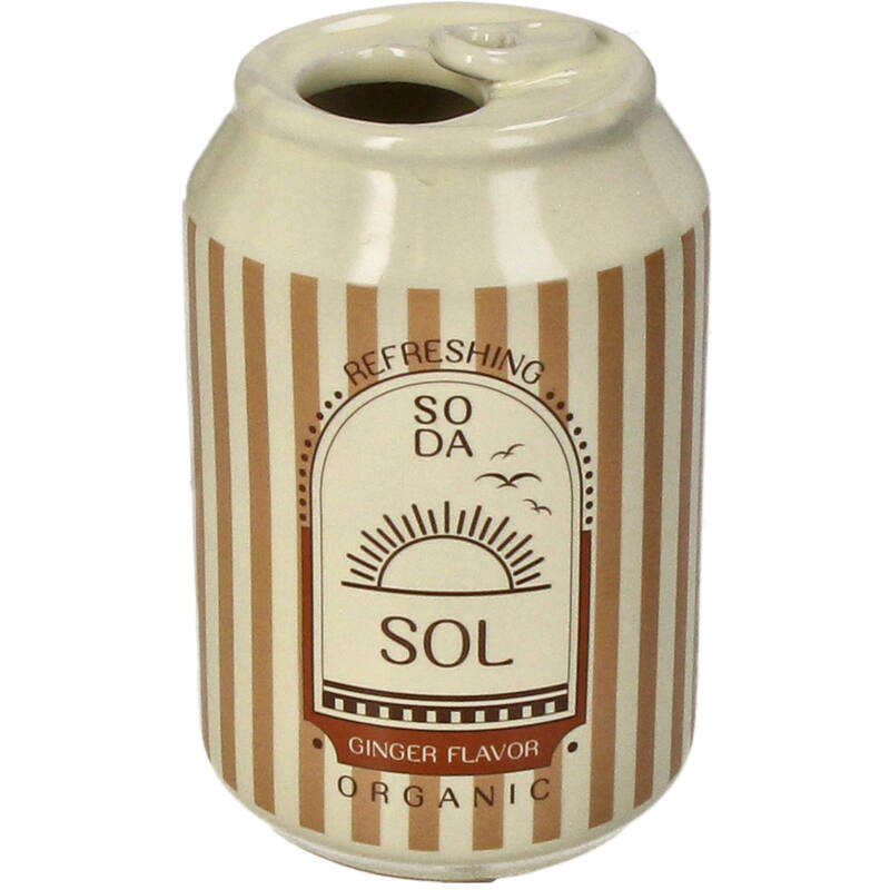 Vase Getränkedose Sol