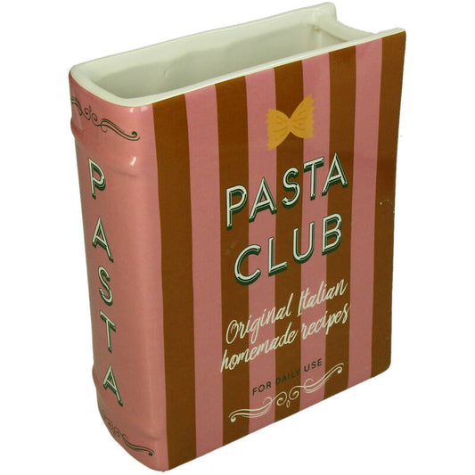 Vase Buch Pasta Club