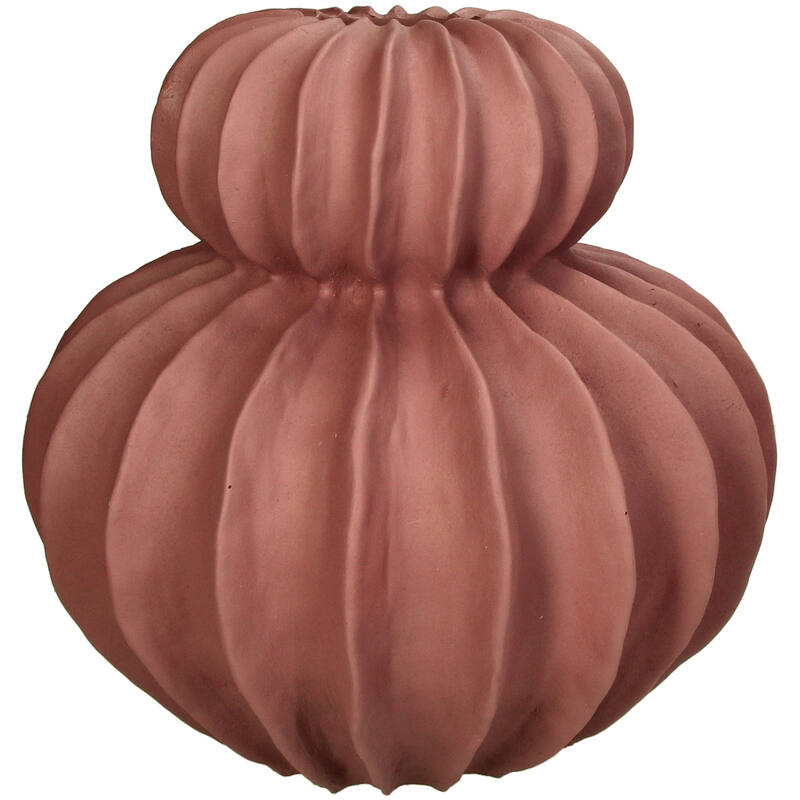 organische Vase Mauve