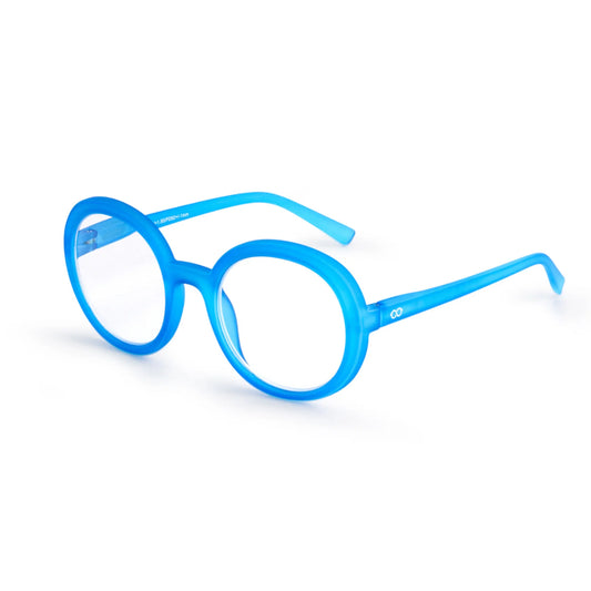 Looplabb Lesebrille Neon Blue