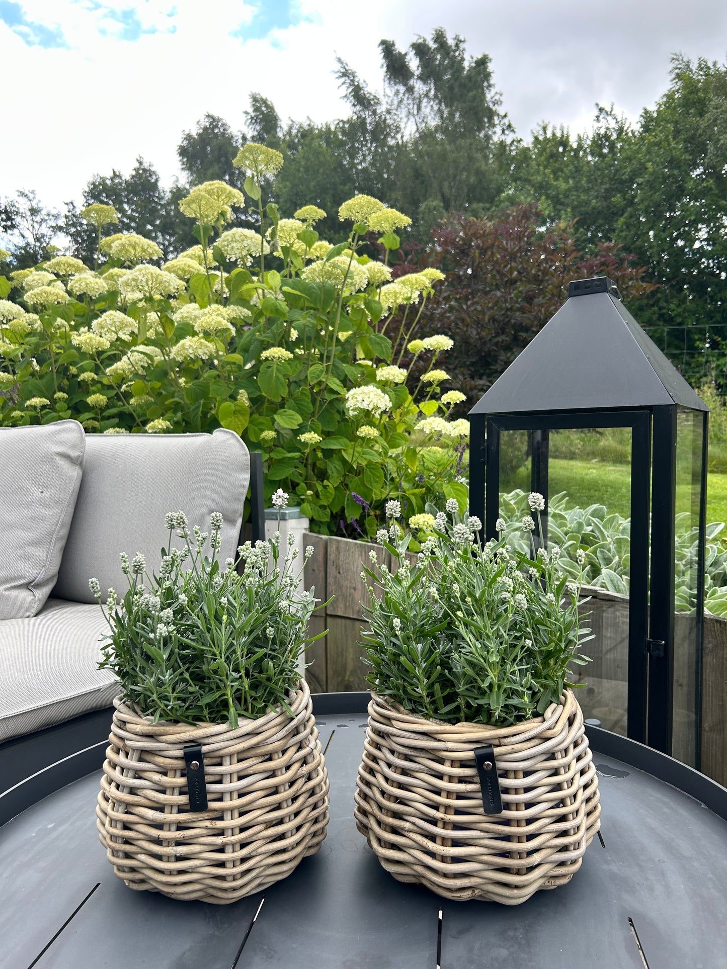 4er Set  Kubu Rattankorb Pear von A2 Living inklusive Versand