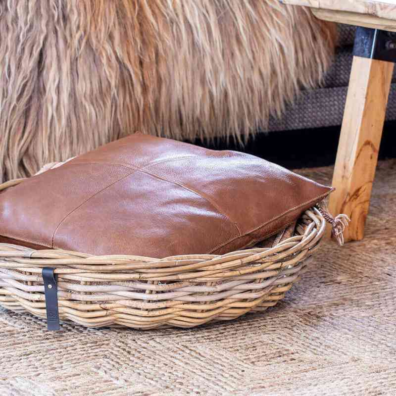A2 Rundes Rattan Tablett Midi von A2 Living
