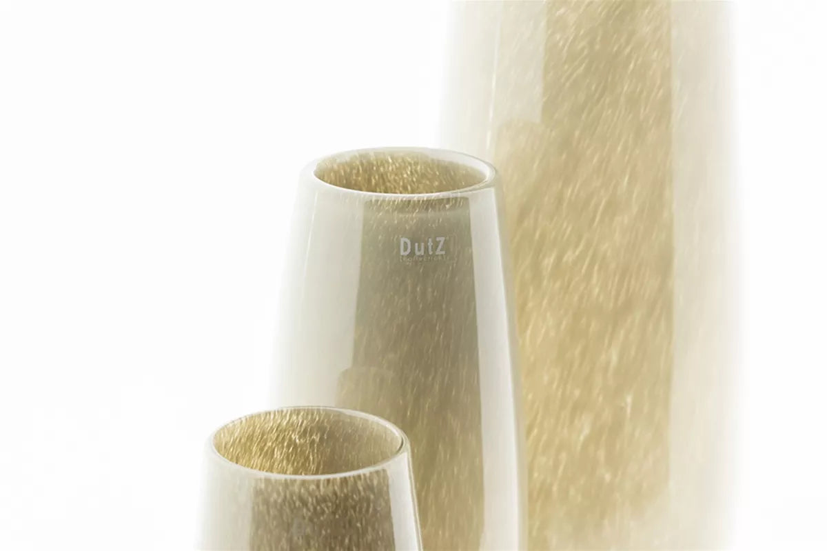 DutZ Vase Robert in Taupe zwei Größen