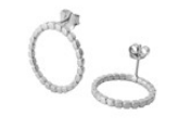 Susi Cala Camu Circle M Ohrringe Silber