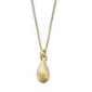 Susi Cala Teardrop Halskette Sterling Silber vergoldet